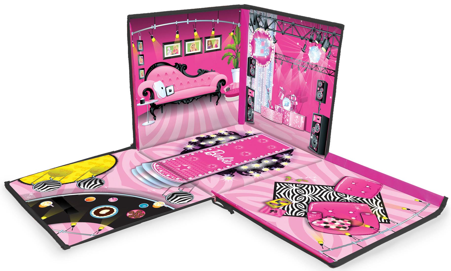 ENZA Barbie Rüya Evi Oyun ve Bebek Kutusu