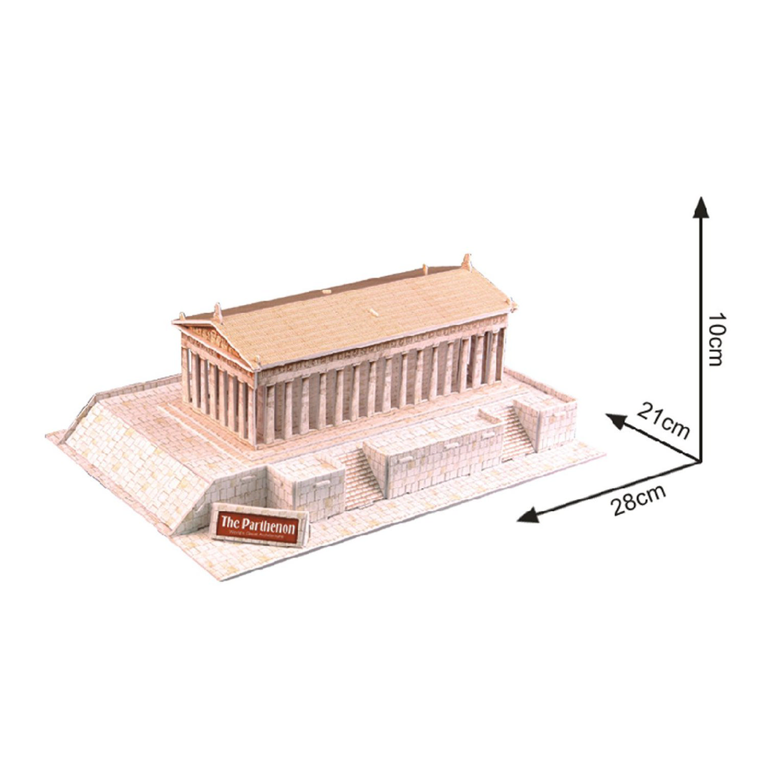 ENZA 3 Boyutlu Puzzle The Parthenon