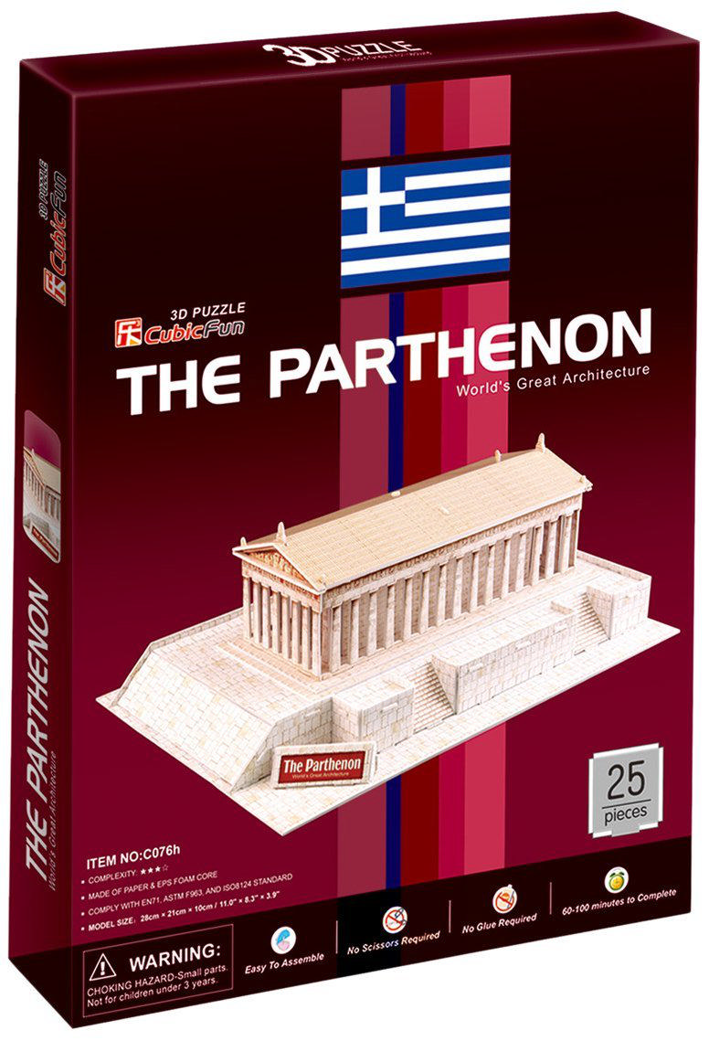ENZA 3 Boyutlu Puzzle The Parthenon