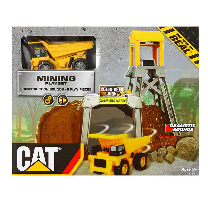 ENZA Cat Sesli ve Hareketli Mini İnşaat Oyun Seti