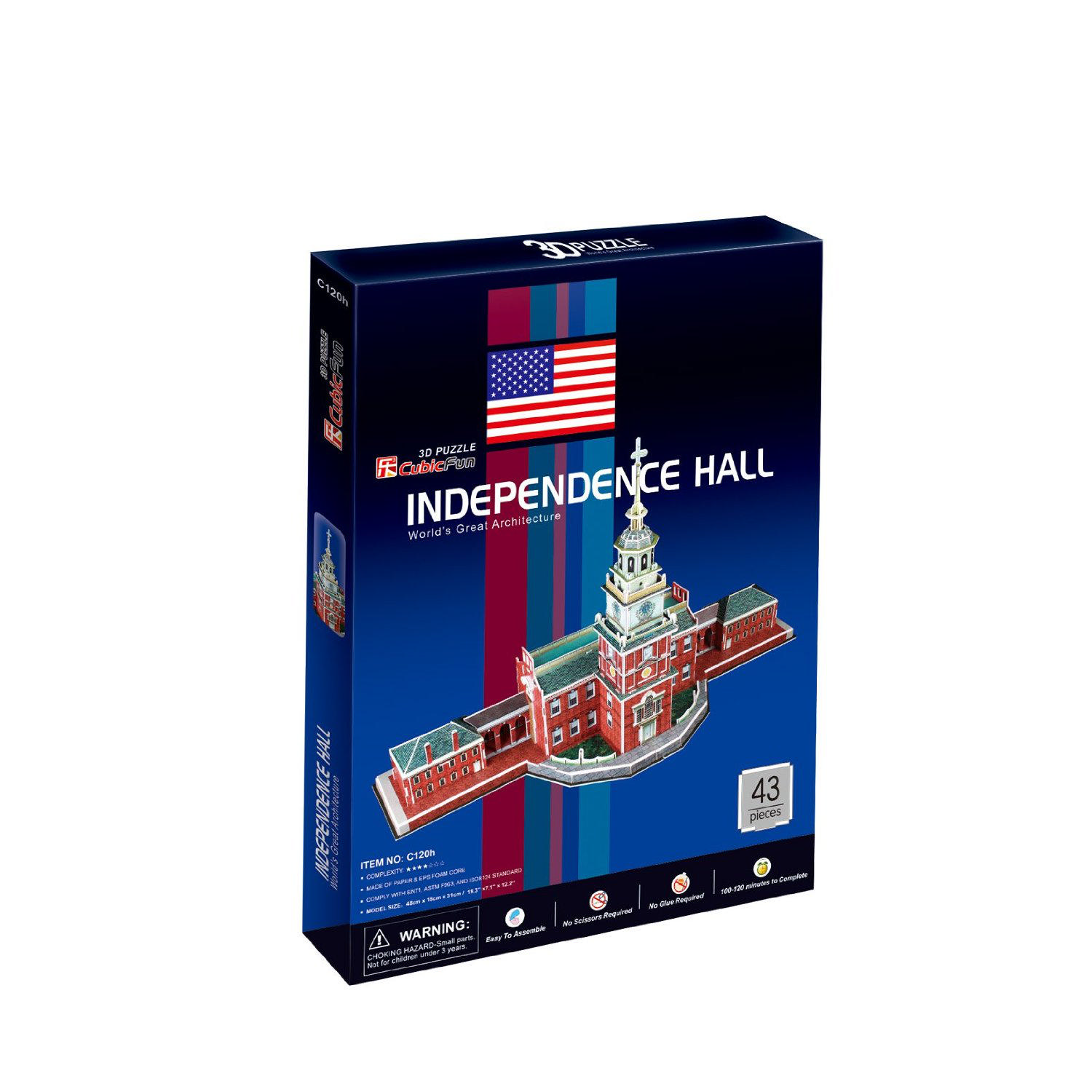 ENZA 3 Boyutlu Puzzle Independence Hall