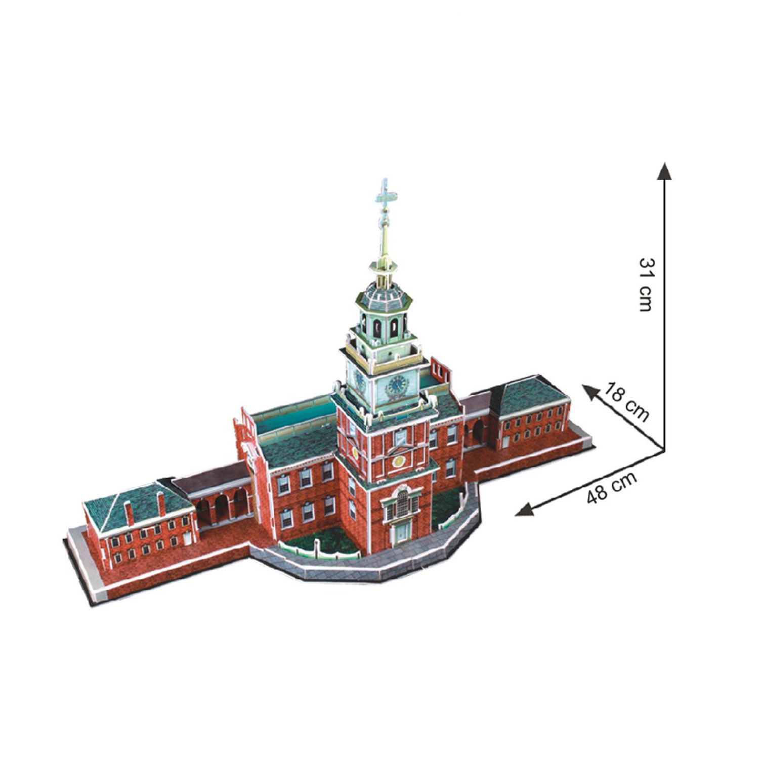ENZA 3 Boyutlu Puzzle Independence Hall