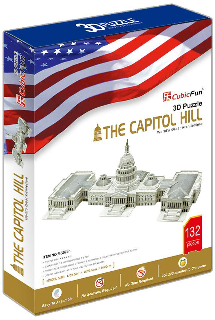 ENZA 3 Boyutlu Puzzle The Capitol Hill