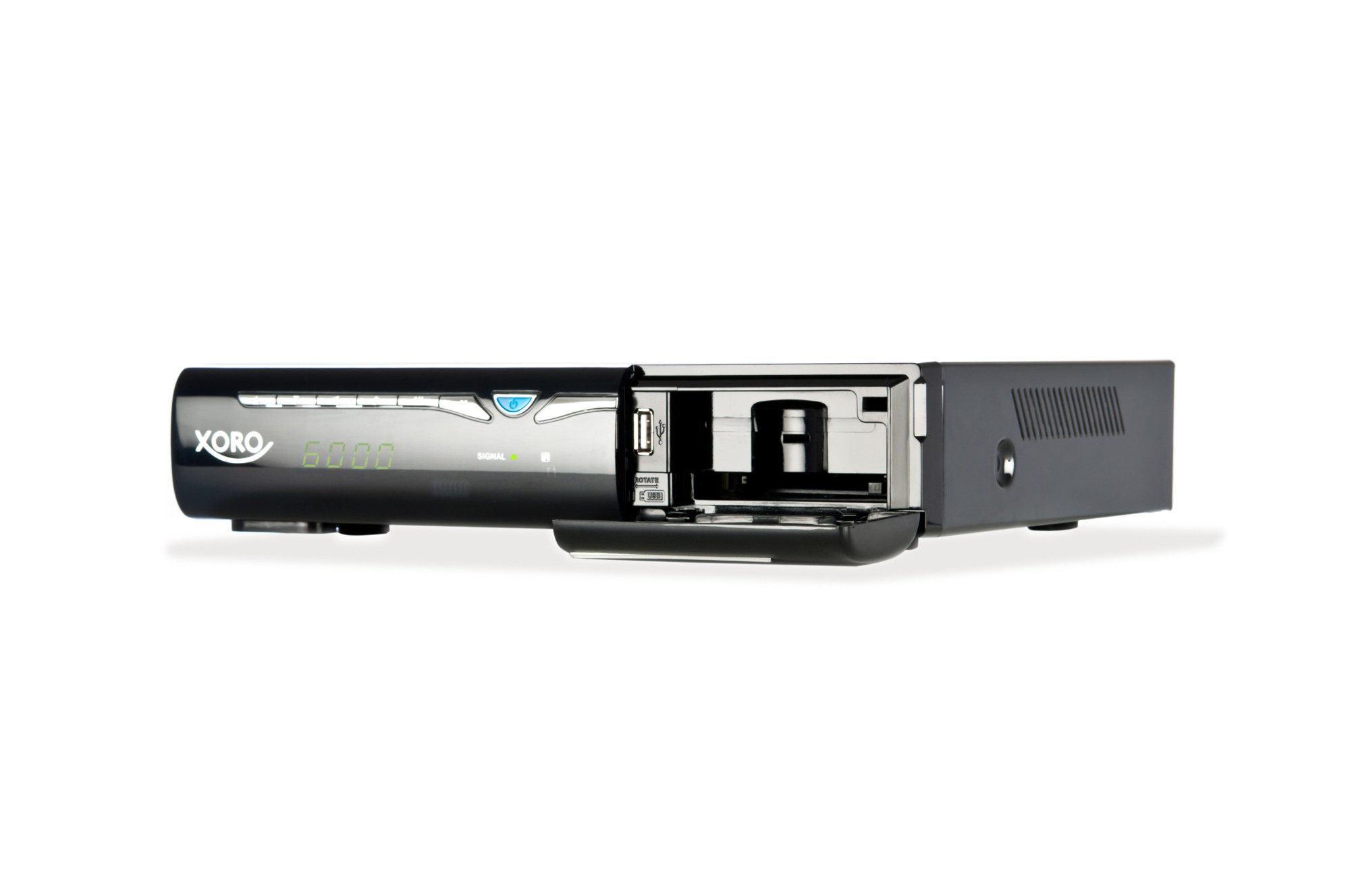 XORO HRK 9200 CI+ Kabel-Receiver (PVR-Funktion, Twin Tuner, DVB-C, Schwarz)