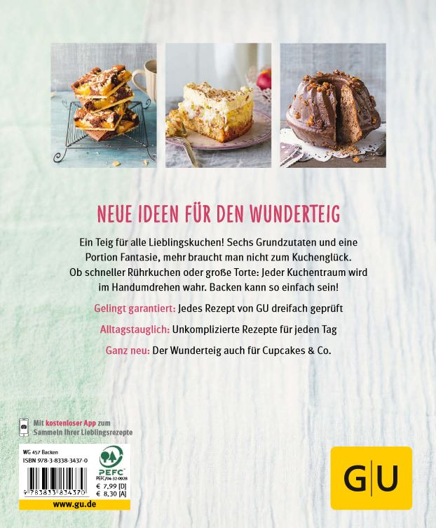 1 Teig - 50 Kuchen