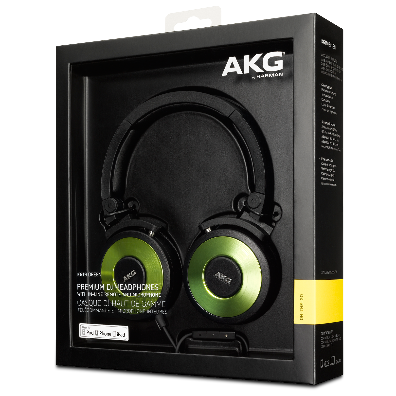 AKG K 619 Yeşil Kulaküstü Kulaklık