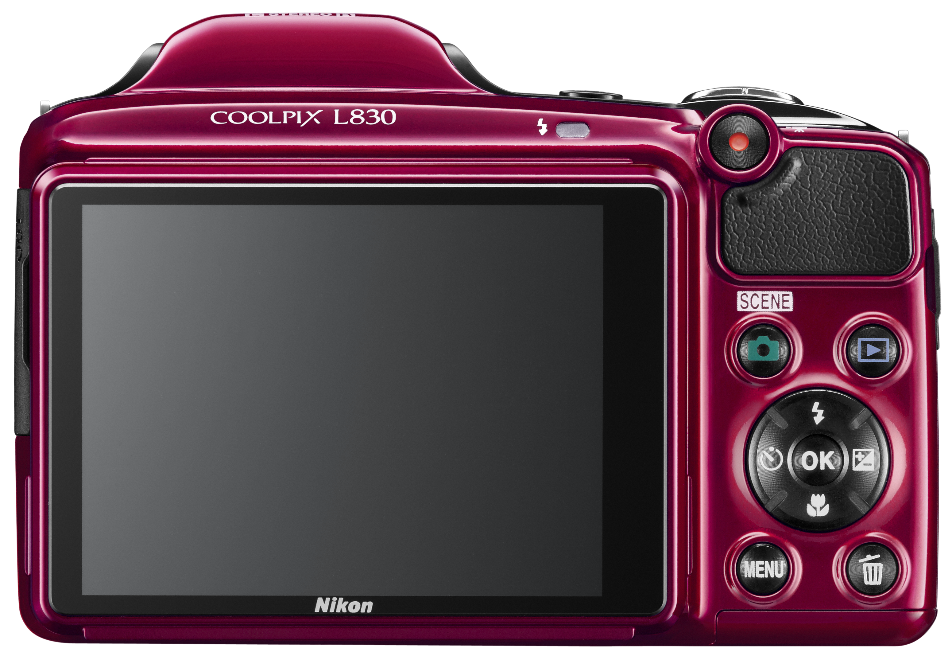 NIKON Coolpix L830 vörös digitális fényképezőgép + CS-P08 tok