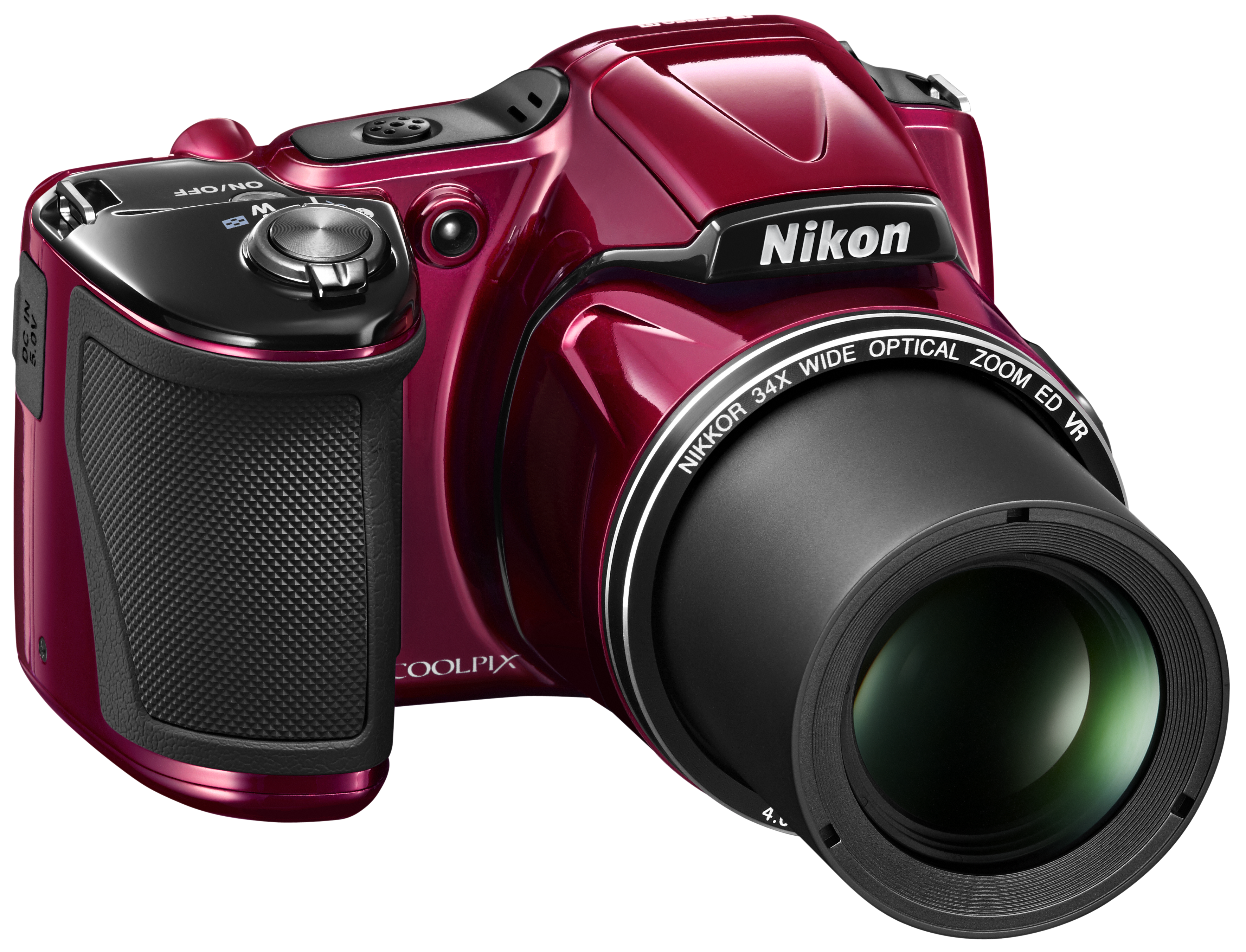 NIKON Coolpix L830 vörös digitális fényképezőgép + CS-P08 tok