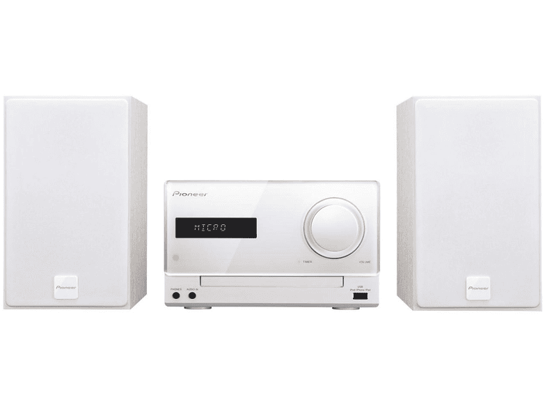 PIONEER X-CM31 W 2 Yollu Mikro Müzik Seti Fiyat & Özellik | MediaMarkt