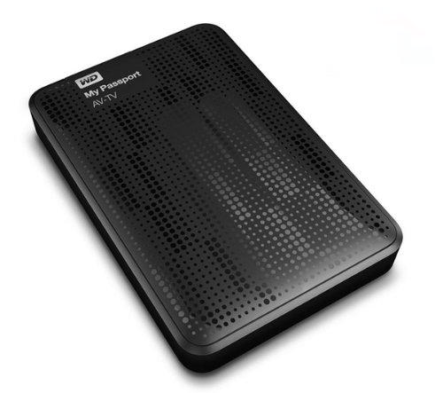 WD My Passport AV-TV 1TB USB 3.0 TV Depolama Siyah