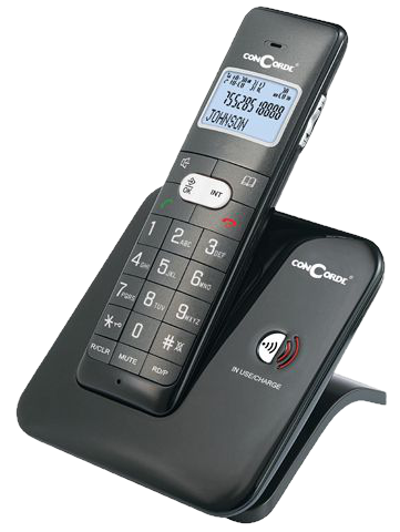 CONCORDE 1620 dect telefon fekete