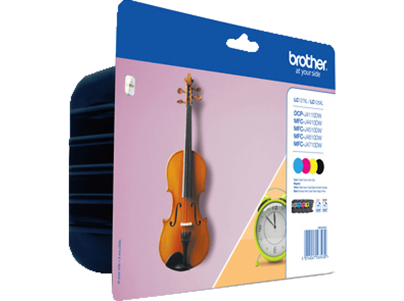 Brother Lc-127xl Colour Value Pack Zwart - Cyaan Magenta Geel