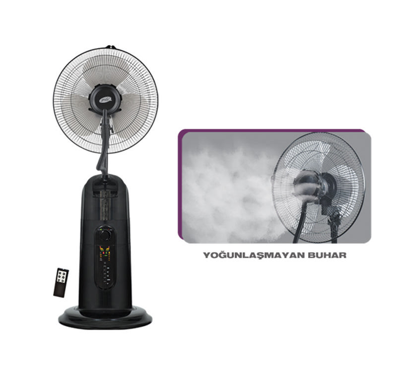 GOLDMASTER GFN 7904 95 W 2,3 lt Su Hazneli Ayaklı Vantilatör