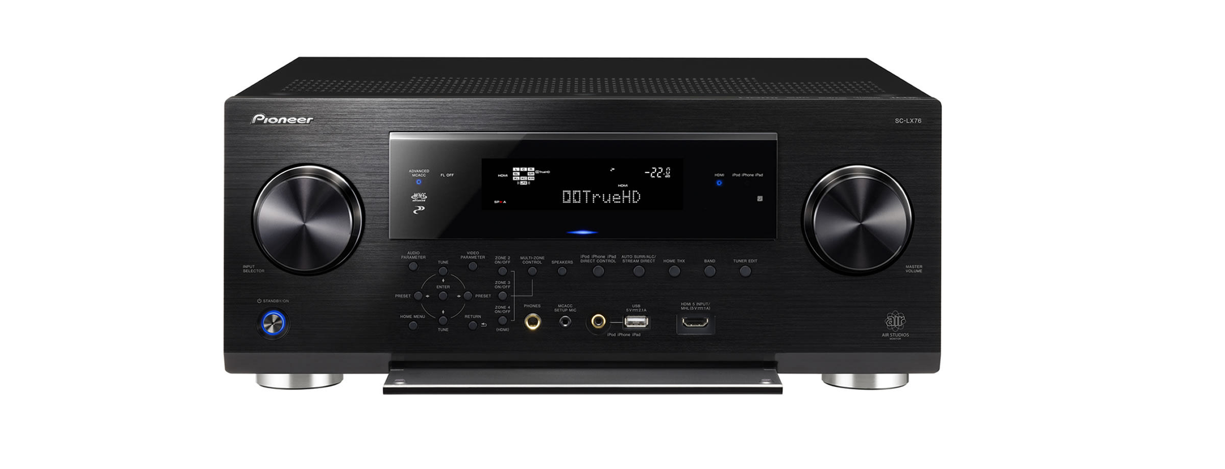 PIONEER SC LX76 9.2 Kanal THX Select2 Plus 8x HDMI 4K Pass Air Studios Android WLAN ve MHL AV Al ıcısı