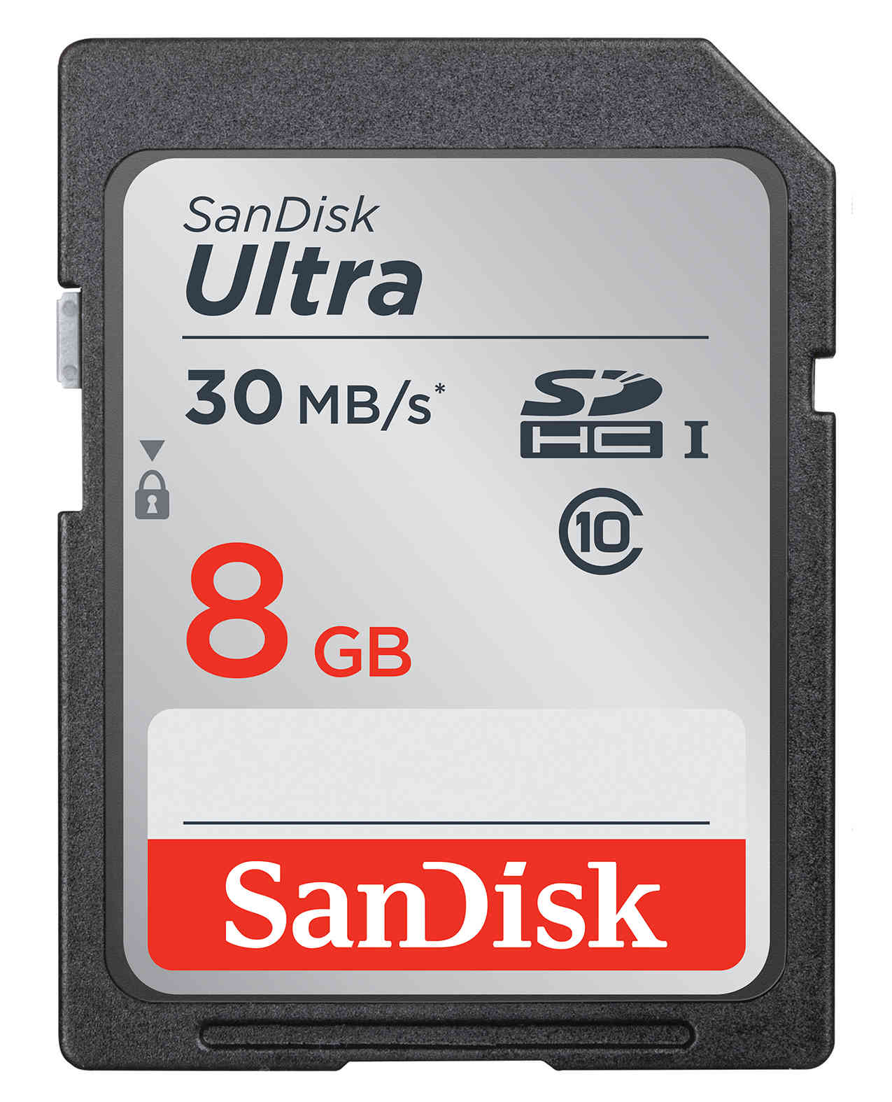 SANDISK SDHC Ultra 8GB Class 10 UHS-I 30 MB/Sec, SDHC, 8 GB, 30 MB/s