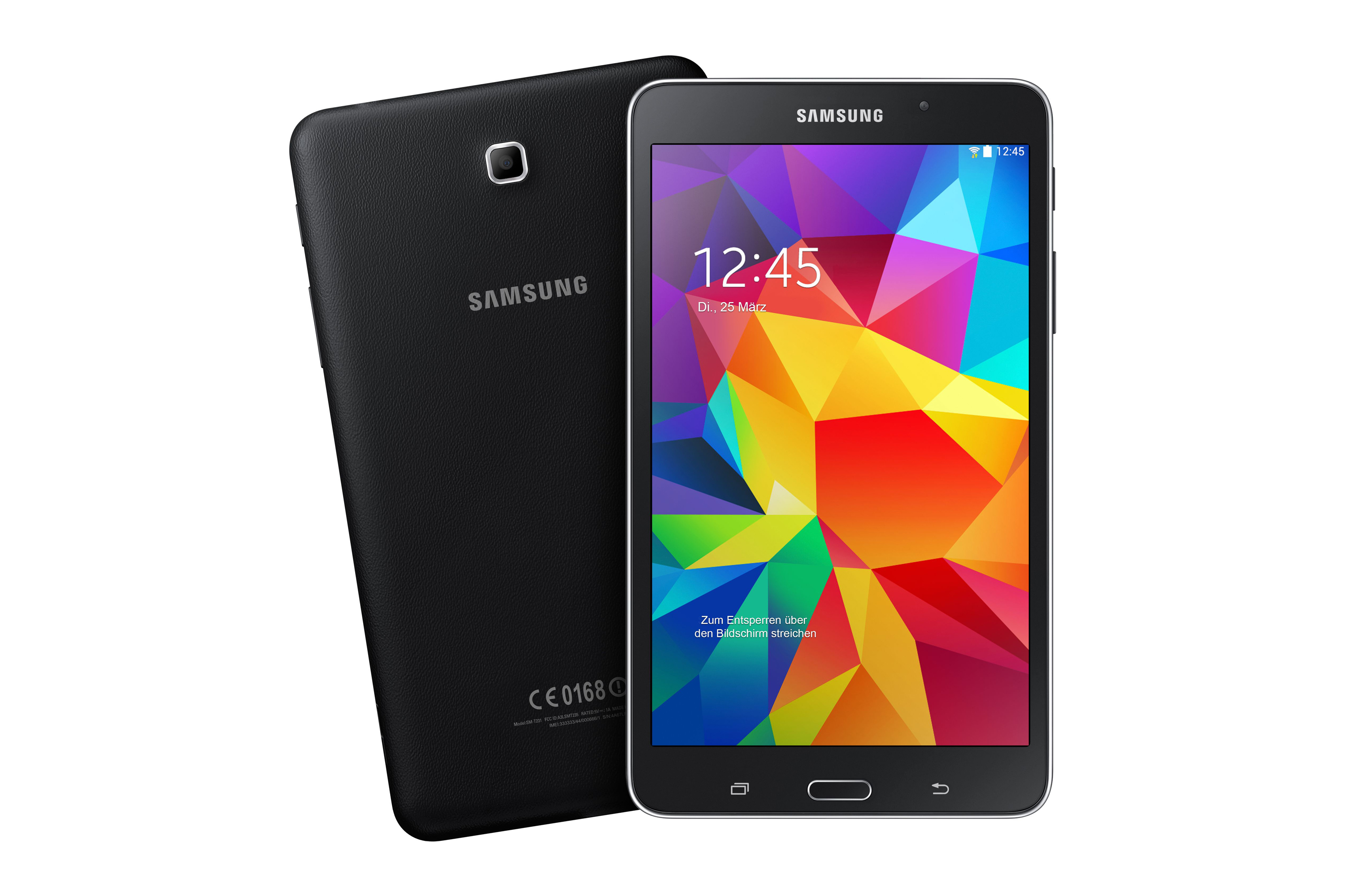 SAMSUNG SM-T230 Galaxy Tab 4 7.0 WiFi, Tablet, 8 GB, 7 Zoll, Schwarz