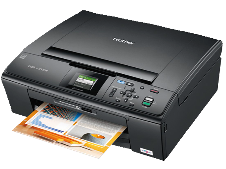 BROTHER DCP-J315W Wi-Fi Çok Fonksiyonlu Mürekkep Püskürtmeli Yazıcı
