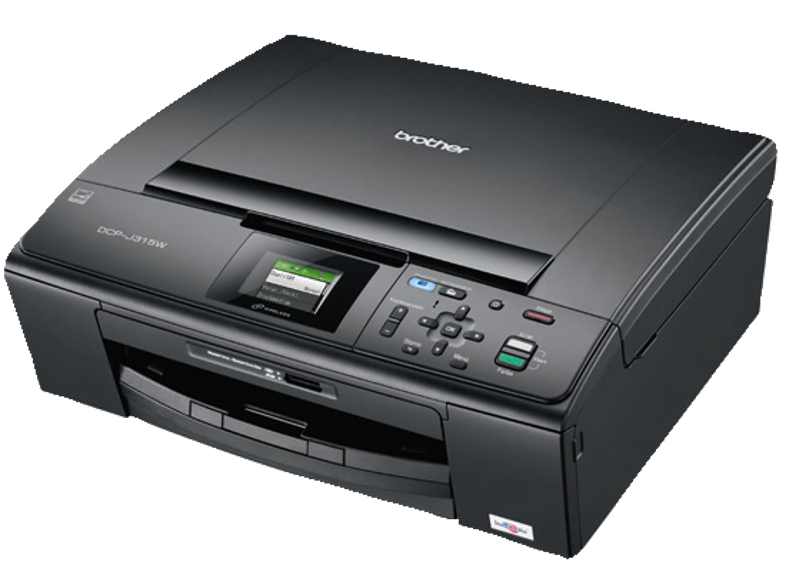 BROTHER DCP-J315W Wi-Fi Çok Fonksiyonlu Mürekkep Püskürtmeli Yazıcı