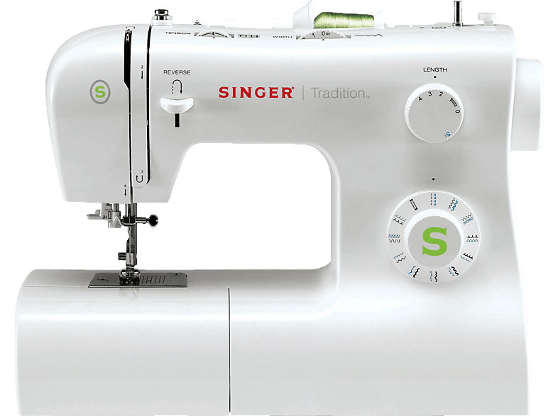 Singer 2273 Tradition Nähmaschine (23-Stiche, Weiß)
