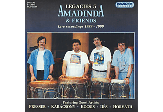 Amadinda Ütőegyüttes - Legacies 5 - Amadinda and Friends (CD)