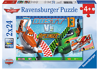 RAVENSBURGER WD Planes 2x24 Parça Puzzle