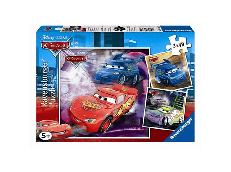 RAVENSBURGER WD Cars 3x49 Parçalı Puzzle Fiyat & Özellik | MediaMarkt