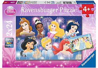 RAVENSBURGER WD Prensesler 2x24 Parça Puzzle