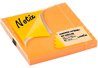 NOTIX 75x75 Asmalı 80 Yaprak Yapıştırmalı Not Kağıdı