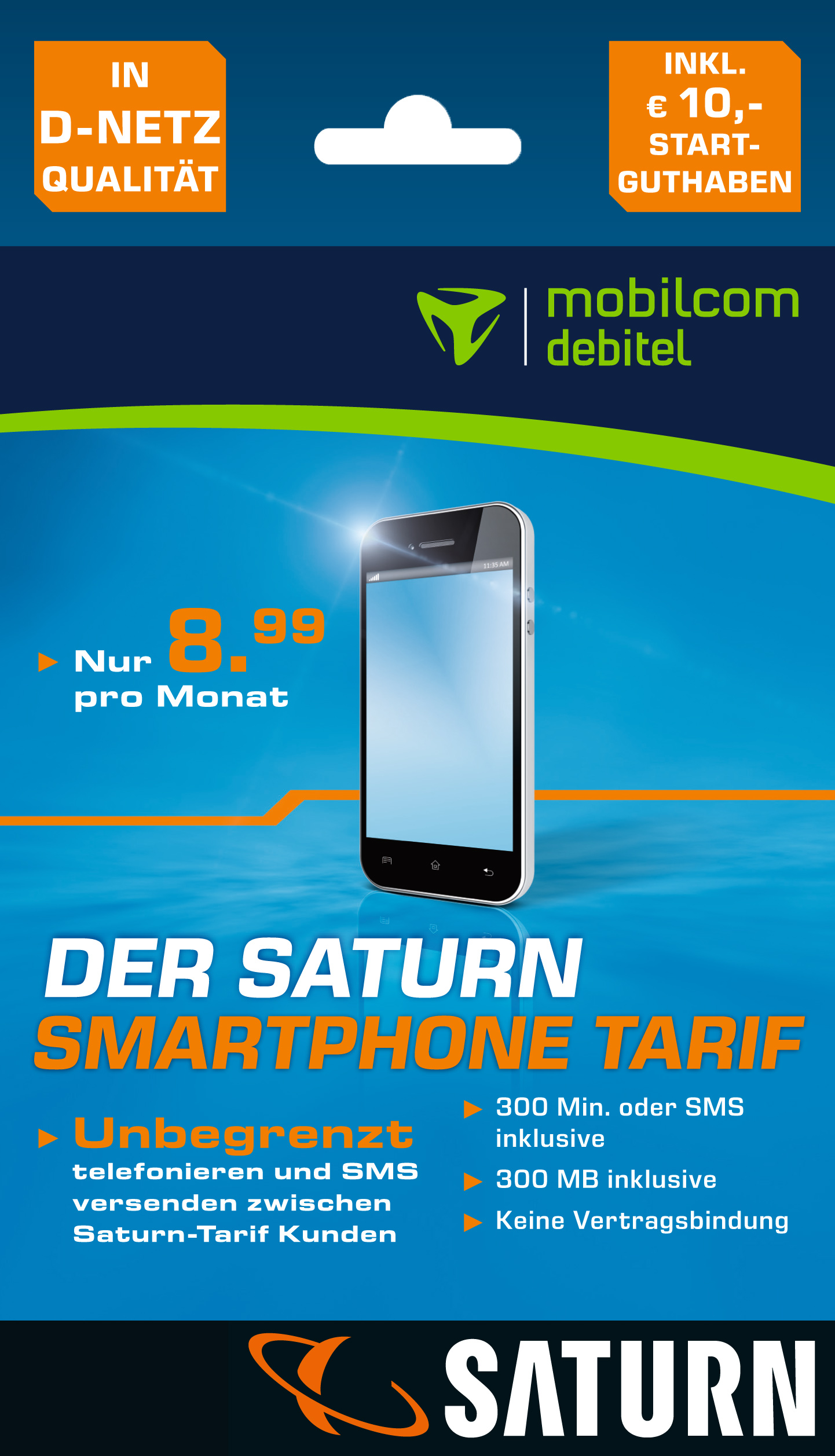 SATURN Smartphone Basis Startercard