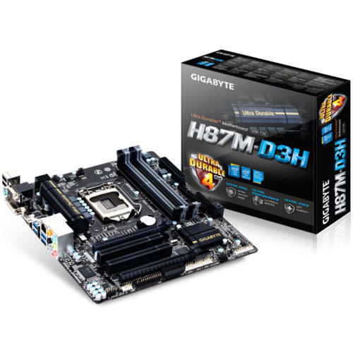 GIGABYTE GA-H87M-D3H 1150 PIN DDR3 1600 MHz S+V+GL+16X Anakart