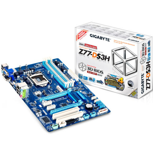 GIGABYTE GA-Z77-DS3H 1155 PIN DDR3 1600 MHz S+V+GL+16X Anakart