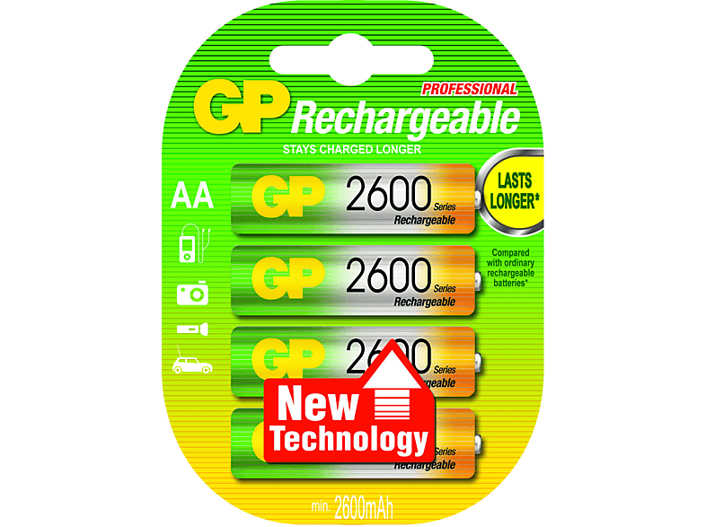 vrijgesteld musical Actief GP 2600 mAh AA-batterijen kopen? | MediaMarkt