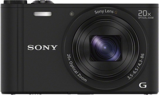 SONY CyberShot DSC-WX350B digitális fényképezőgép fekete