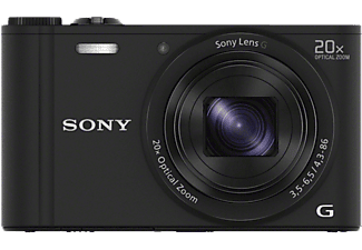 SONY CyberShot DSC-WX350B digitális fényképezőgép fekete