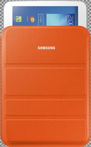 SAMSUNG Stand Pouch, Bookcover, Samsung, Galaxy Tab 3, Orange