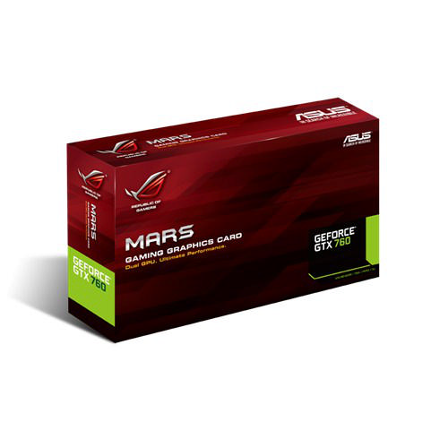 ASUS MARS760-4GD5 GTX760 4GB 512 Bit GDDR5 Ekran Kartı