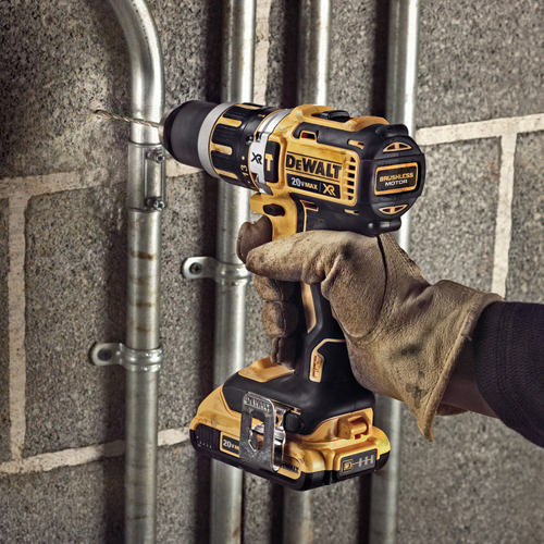 DEWALT DCD795D2 XR Serisi 18V 2Ah Li-Ion Çift Akülü Şarjlı Darbeli ...