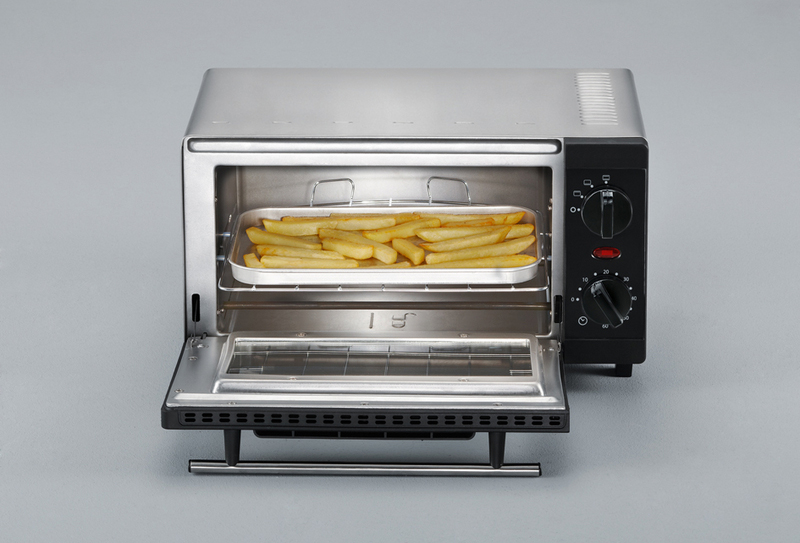 SEVERIN TO 2052 Mini Toastofen 9 Liter schwarz Toastofen