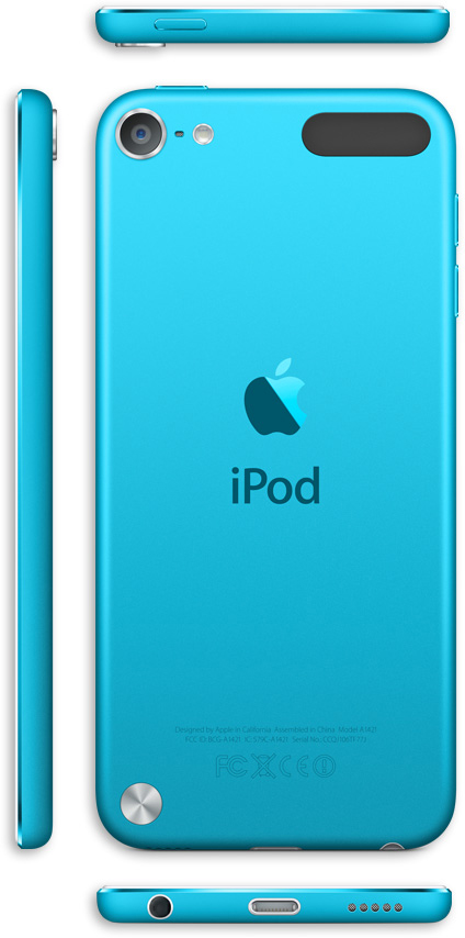 APPLE iPod touch MP4 Player, Blau