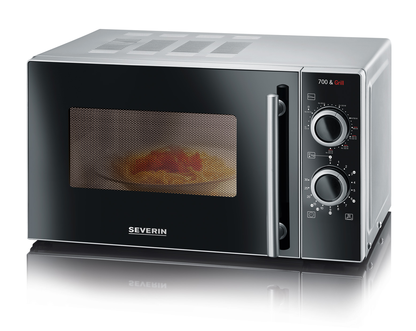 SEVERIN MW 7875, Mikrowelle (700 Watt, Grillfunktion)