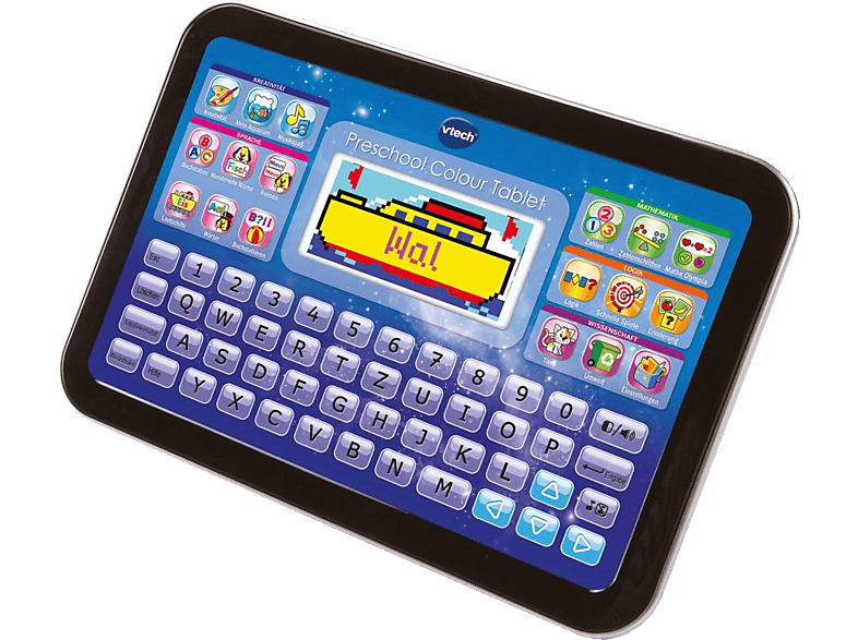 Vtech Preschool Colour Tablet Lerncomputer, Schwarz, Grau