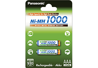 PANASONIC eneloop BK-4HGAE/2BE 2db 1000mAh AAA akkumulátor