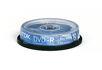 TDK DVD+R 16x 4,7GB 10'lu DVD Kutusu