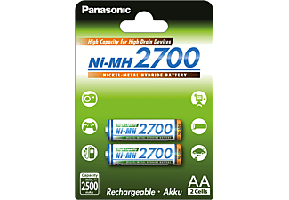 PANASONIC eneloop BK-3HGAE/2BE 2db 2700mAh AA akkumulátor