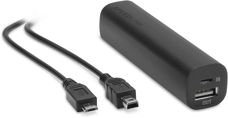 SPEEDLINK Rica Power Bank, Ladegerät, Schwarz