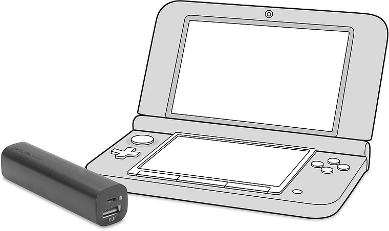 SPEEDLINK Rica Power Bank, Ladegerät, Schwarz