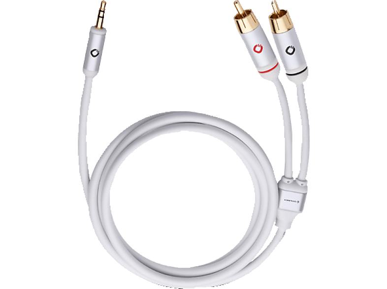 OEHLBACH 60003 I-Connect, Cinch-Klinke-Kabel, 3 m