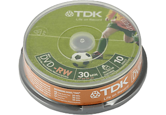 TDK RW14CB10 1.4GB Spindle 10'lu Camcorder DVD-RW