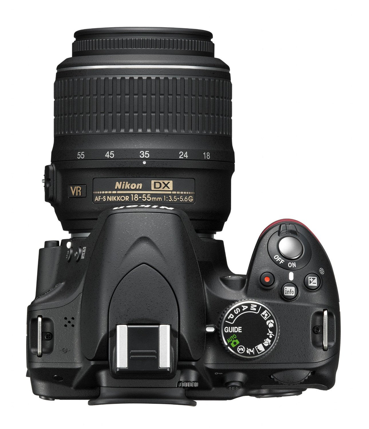 NIKON D3200 18-55 mm + 55-200 mm VR Lens Kit Dijital SLR Fotoğraf Makinesi