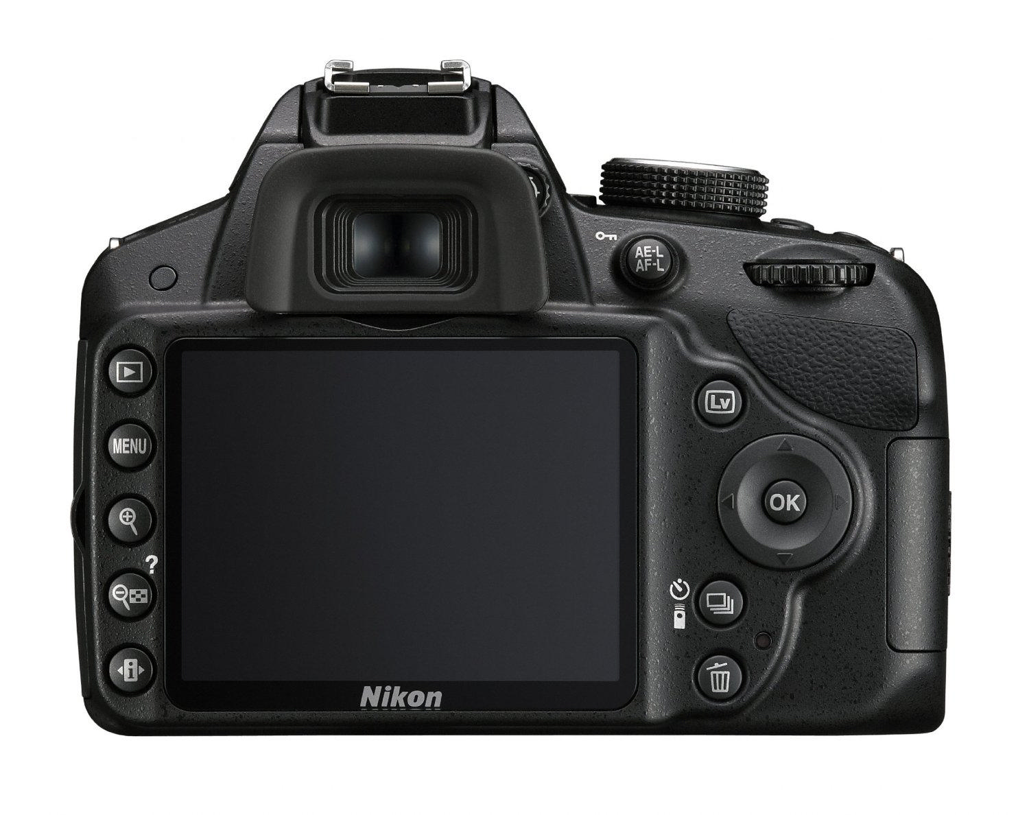 NIKON D3200 18-55 mm + 55-200 mm VR Lens Kit Dijital SLR Fotoğraf